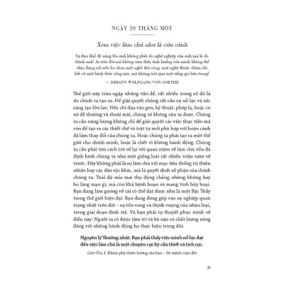 Nguyên lý Thường nhật: 366 Suy ngẫm về Quyền lực, Quyến rũ, Làm chủ, Chiến lược, và Bản chất con người
