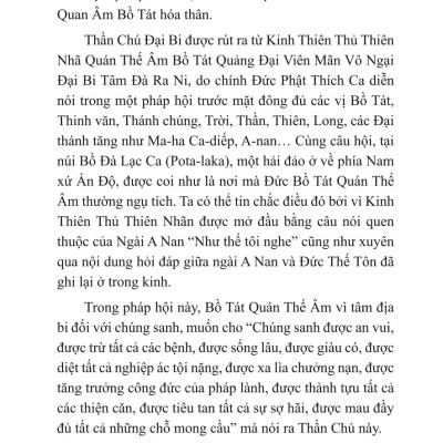 Sổ Tay Chép Kinh In Mờ Chú Đại Bi Có Lò Xo - NS