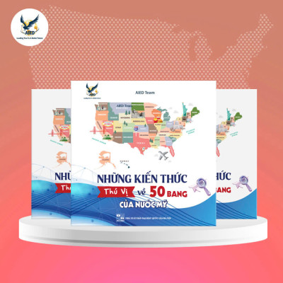 Những kiến thức thú vị về 50 bang của nước Mỹ (Tặng kèm 3 bookmark)