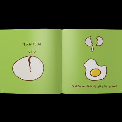 Sách Ehon Khiến Tai, Mắt, Não Của Em Bé Đều Phải Hoạt Động - Tách Tách
