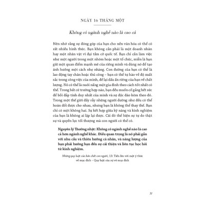 Nguyên lý Thường nhật: 366 Suy ngẫm về Quyền lực, Quyến rũ, Làm chủ, Chiến lược, và Bản chất con người