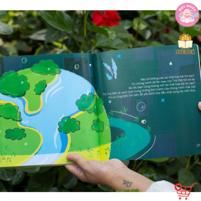 Sách Thơ - Nếu tớ không vứt rác thải bừa bãi cho bé 0-6 tuổi - LionBooks