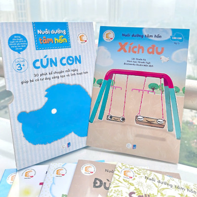 Sách - Nuôi Dưỡng Tâm Hồn - Bộ Cún Con 6 cuốn - Dành cho trẻ từ 3 tuổi - Puma Books