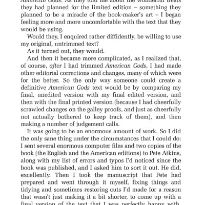 American Gods: The Tenth Anniversary Edition: A Novel