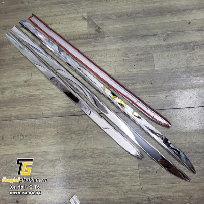 Bộ ốp sườn, nẹp sườn Kia Carnival inox cao cấp