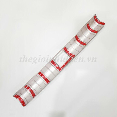 BỘ SẢN PHẨM Nẹp bước chân và ốp chống trầy cốp Honda Civic 2016-2019 - Mẫu Inox