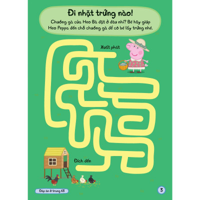 Sách Tương Tác - Cùng Học Cùng Chơi Với Peppa Pig - Cuộc Sống Hạnh Phúc Của Peppa Và George - Bản Quyền