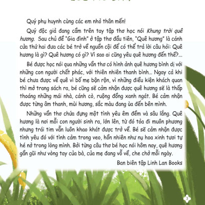 Thơ Hay Cho Bé Học Nói - Khung Trời Quê Hương_LL