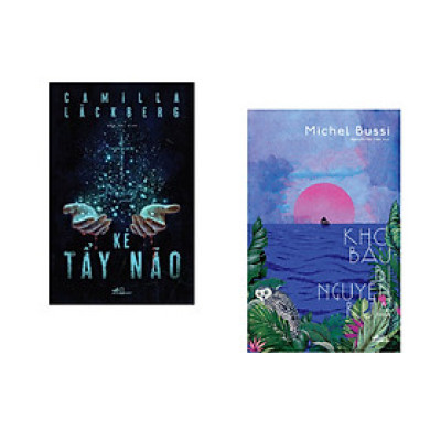 Combo 2 cuốn sách: Kẻ tẩy não + Kho báu bị nguyền rủa