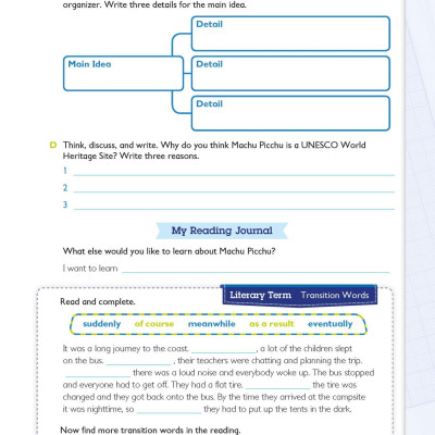 Global Stage Level 6 Literacy Book And Language Book With Navio App
