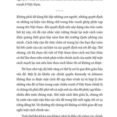 Nhìn lại quá khứ: Tấn thảm kịch và những bài học về Việt Nam (Hồi ký) (Xuất bản lần thứ hai, có chỉnh sửa, bổ sung)
