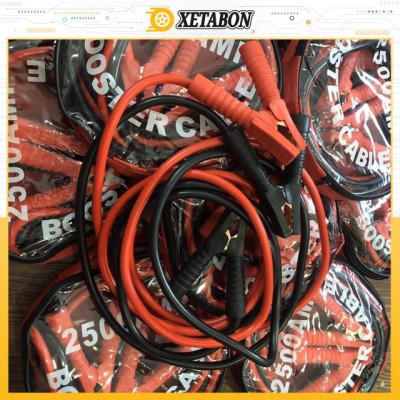 Dây câu bình ắc quy xe hơi 2000 - 2500A - Lõi cực to - câu được cho cả xe tải