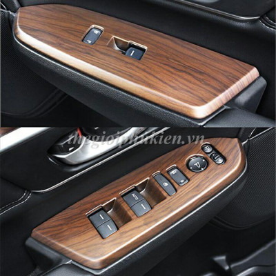 Ốp nội thất vân Gỗ cho Honda CR-V, CRV 2018-2019 Cao cấp