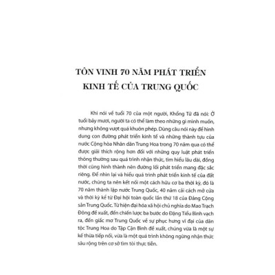 Sách - Tìm Hiểu Và Diễn Giải Về Kinh Tế Trung Quốc - HA
