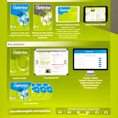 Optimise B1+ Workbook With Key And Digital Workbook