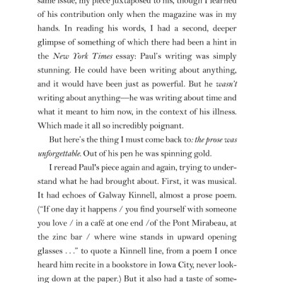 When Breath Becomes Air - (Mass Market)