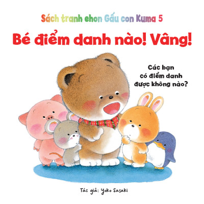 Sách - Dtpbooks - Bé điểm danh nào! Vâng!​ - Tủ sách Ehon cho bé