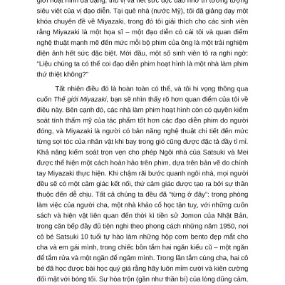 Thế Giới Miyazaki - Một Cuộc Đời Nghệ Thuật