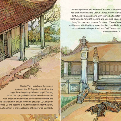 A HISTORY OF VIETNAM IN PICTURES - THE DAWN OF THĂNG LONG (IN MÀU, BÌA MỀM)