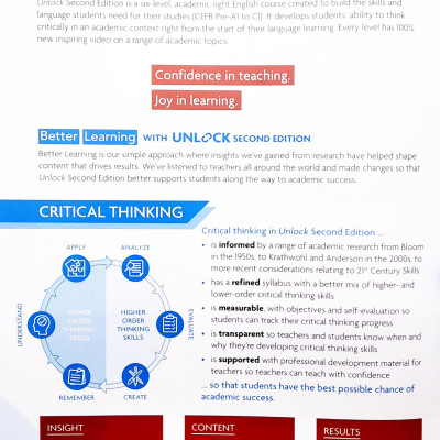 Unlock Level 3 Reading, Writing And Critical Thinking Student