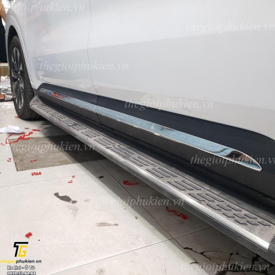 Bộ ốp sườn, nẹp sườn Kia Carnival inox cao cấp