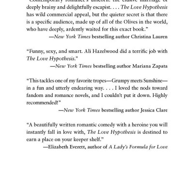 The Love Hypothesis