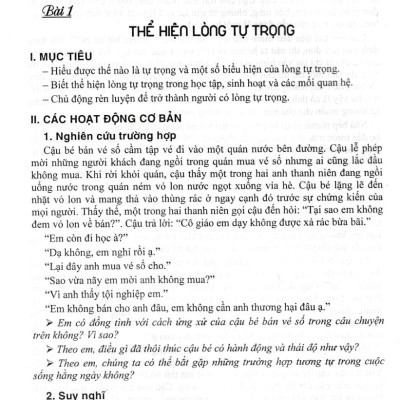 Giáo Dục Đạo Đức, Kĩ Năng Sống Dành Cho Học Sinh Lớp 8 (Biên Soạn Theo Chương Trình GDPT Mới) _HA