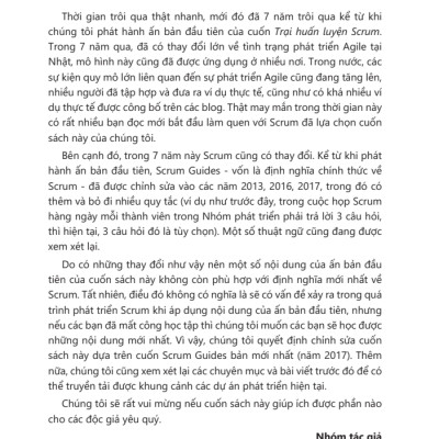 Sách Trại huấn luyện SCRUM - Bắt đầu phát triển Agile với nhóm Scrum