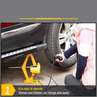 Bộ nâng kích gầm điện ô tô cao cấp thương hiệu ROGZT TY-42EJ 3 tấn - Công suất 120W - Điện Áp DC12V - Hàng Nhập Khẩu