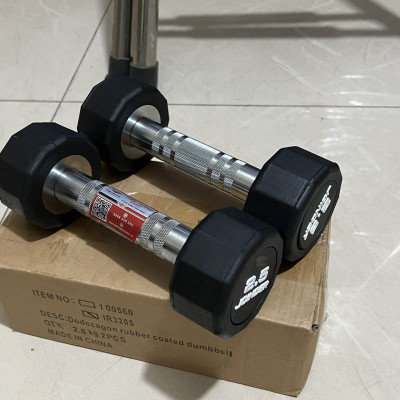 Tạ tay bọc cao su Iron Grip 5kg 1 quả T THIEN TRUONG SPORT 