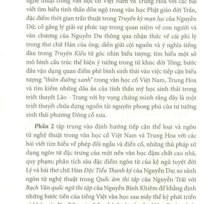 Văn Học Cổ Việt Nam Và Trung Hoa - Những Hướng Tiếp Cận
