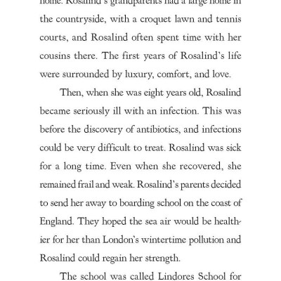 She Persisted: Rosalind Franklin