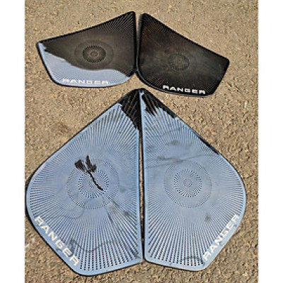 Ốp Màng Loa Cánh Cửa Dành Cho Xe Ford Ranger (2016-2020) mẫu titan