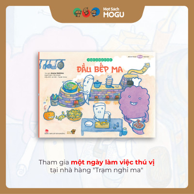 Truyện Ehon bé 3-4-5 tuổi - Đầu Bếp Ma