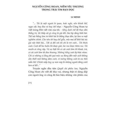 Tuyển Tập Nguyễn Công Hoan (Tái Bản 2023)