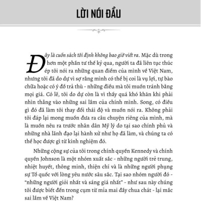 Nhìn lại quá khứ: Tấn thảm kịch và những bài học về Việt Nam (Hồi ký) (Xuất bản lần thứ hai, có chỉnh sửa, bổ sung)
