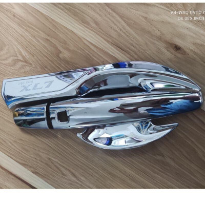 Ốp Tay Nắm, Hõm Cửa Xe Dành Cho Suzuki Xl7 2020-2021 Mạ Crom, Full bộ ốp tay hõm cửa xe ô tô mạ crom