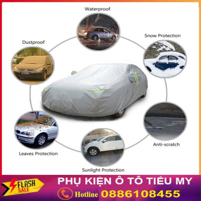Bạt Phủ Ô Tô Vải Dù Hyundai I10, I20, I30, Accent, Santafe, Tucson, Kona, Avante, Elantra, Sonata