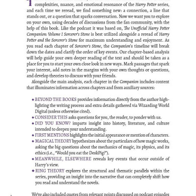 The Unofficial Harry Potter Companion Volume 1: Sorcerer