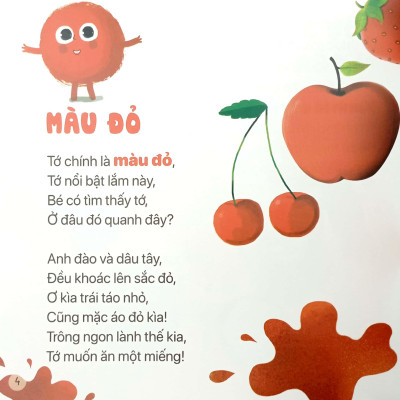 Thơ Hay Cho Bé - Học Về Màu Sắc