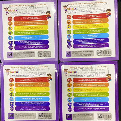 Sách Rèn Luyện Tính Cách Cho Bé 3-6 Tuổi: Bé hiếu thảo, Bé bao dung, Bé nhiệt tình, Bé nhanh nhẹn (Tuần của bé tháng 11)
