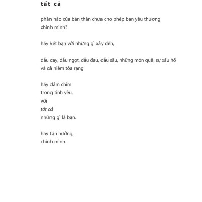 Thơ Cho Những Trái Tim Tan Vỡ