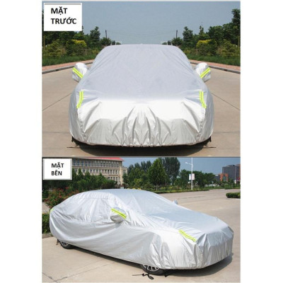 Bạt trùm xe ô tô 7 chỗ innova vải dù oxford cao cấp , áo bạt phủ trùm che kín che nắng, che mưa
