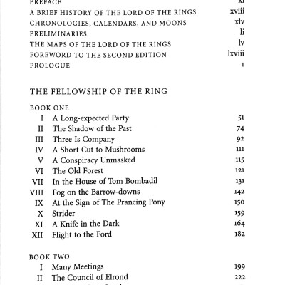 The Lord Of The Rings: A Reader