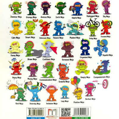 Ninja Nhí - Rèn Luyện Tư Duy Tích Cực - Ninja Tốt Tính (Song Ngữ)