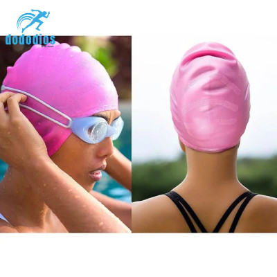 Nón bơi, Mũ bơi TRÙM TAI, chất liệu silicone đàn hồi, thiết kế thời trang cao cấp CA33 dododios Collection - Hàng Chính hãng dododios