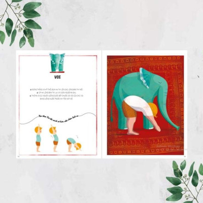 Ehon - Play Yoga - Yoga Cùng Muông Thú: Chơi Vui Sáng Tạo