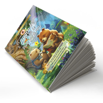 Sách song ngữ – Truyện kể cho bé trước giờ đi ngủ – Quyển 1 – Cùng con phát triển IQ, EQ và làm quen với tiếng Anh kèm File Audio