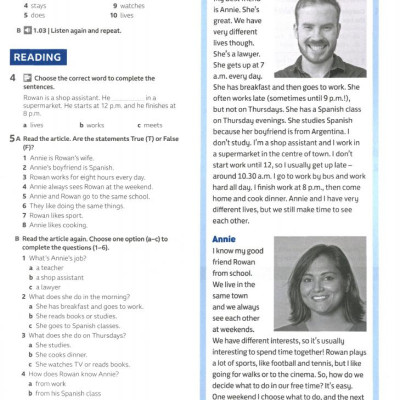 Speakout A2 Workbook With Key (3rd Edition)