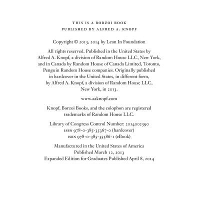 Lean In for Graduates